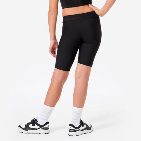 Шорти-велосипедки спортивні для дівчат чорні