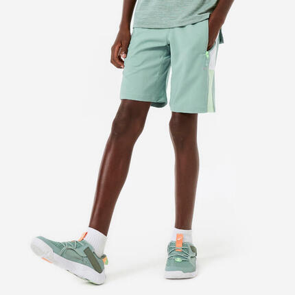 Short multisport respirant enfant, Bleu marine