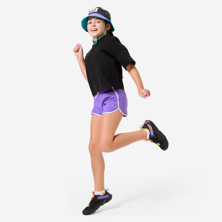 Шорти спортивні для дівчат чорні