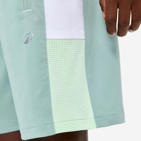 Шорти спортивні дитячі зелені/білі