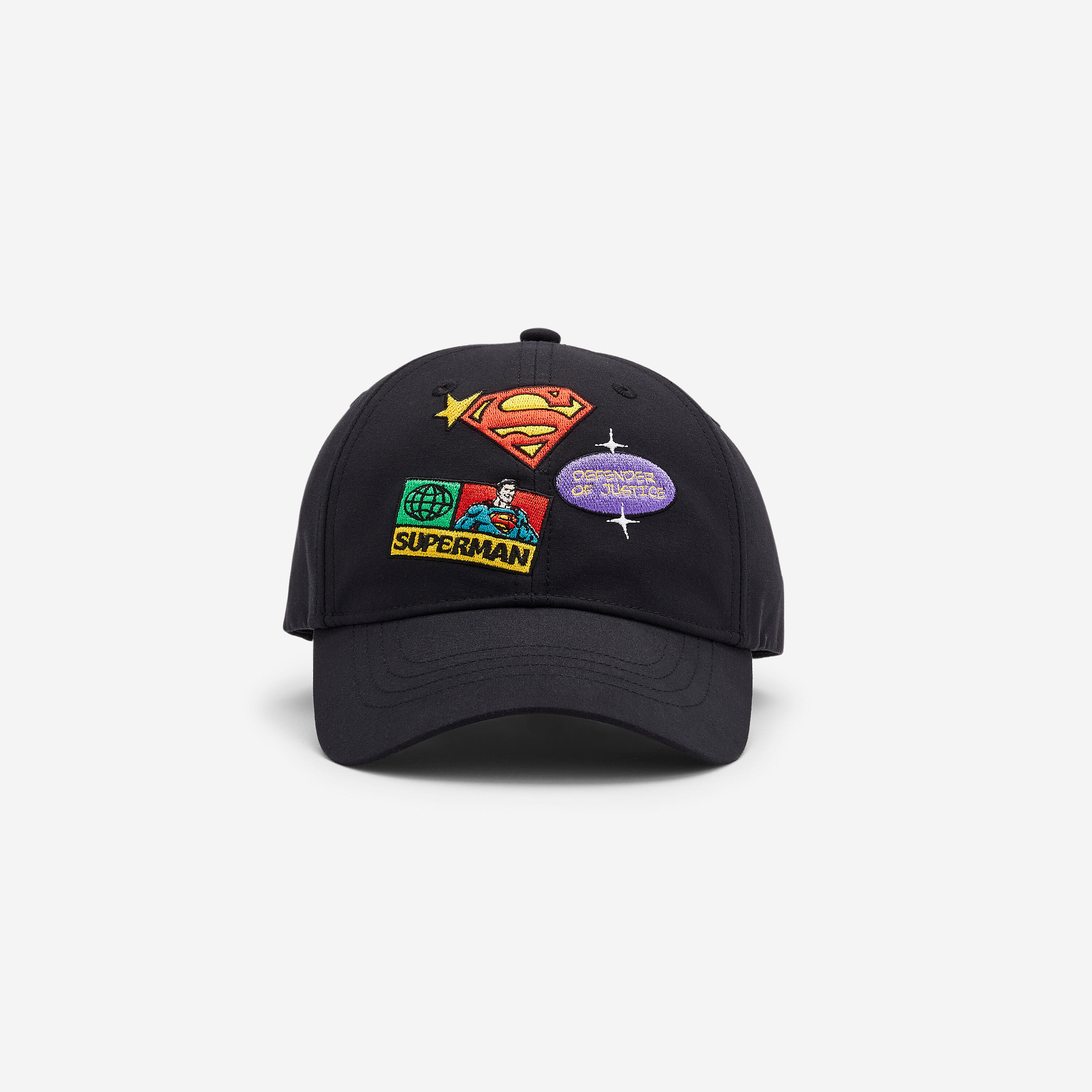 Boné de Educação Física Criança Batman Preto 6/8