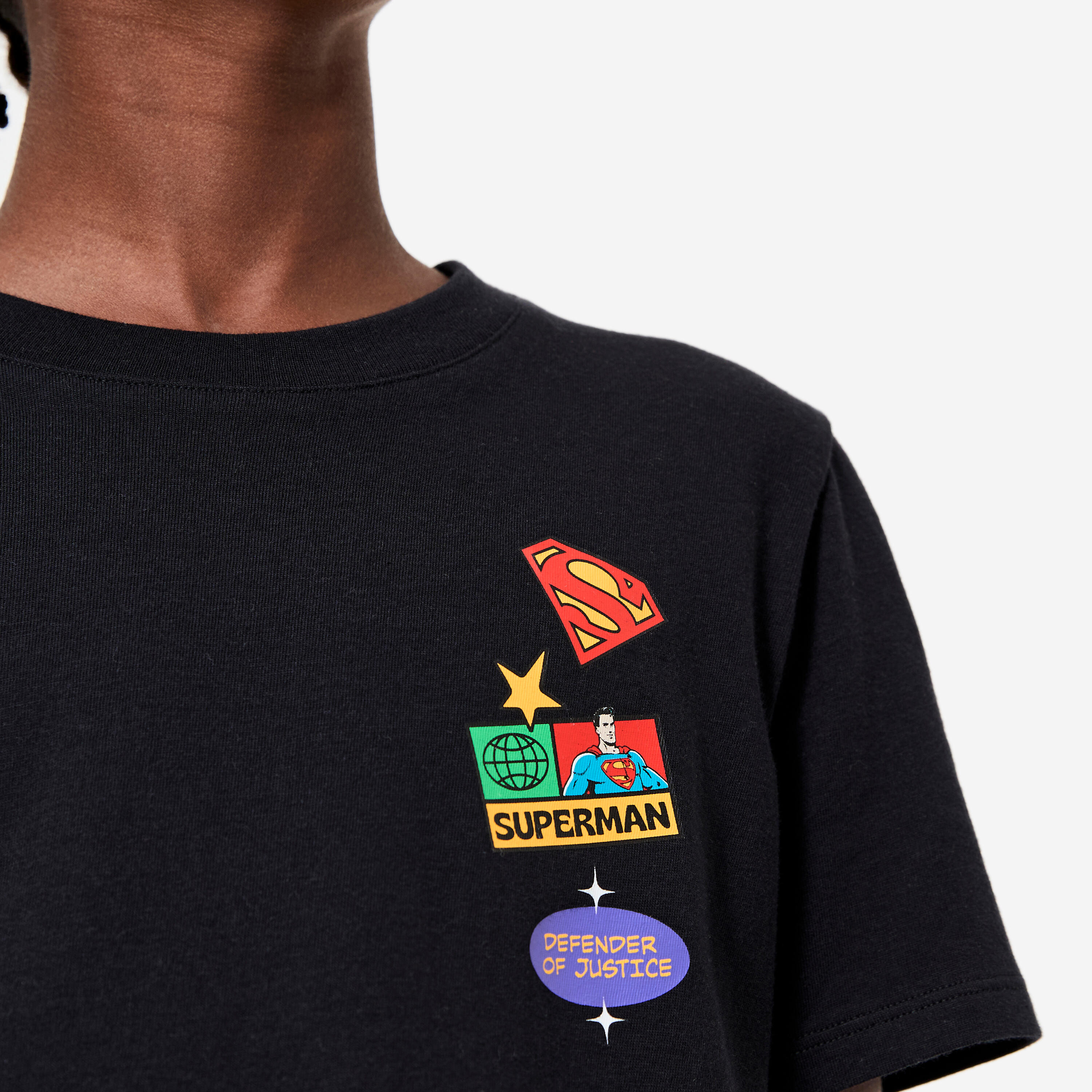 Tee-shirt Batman enfant, noir 3/11