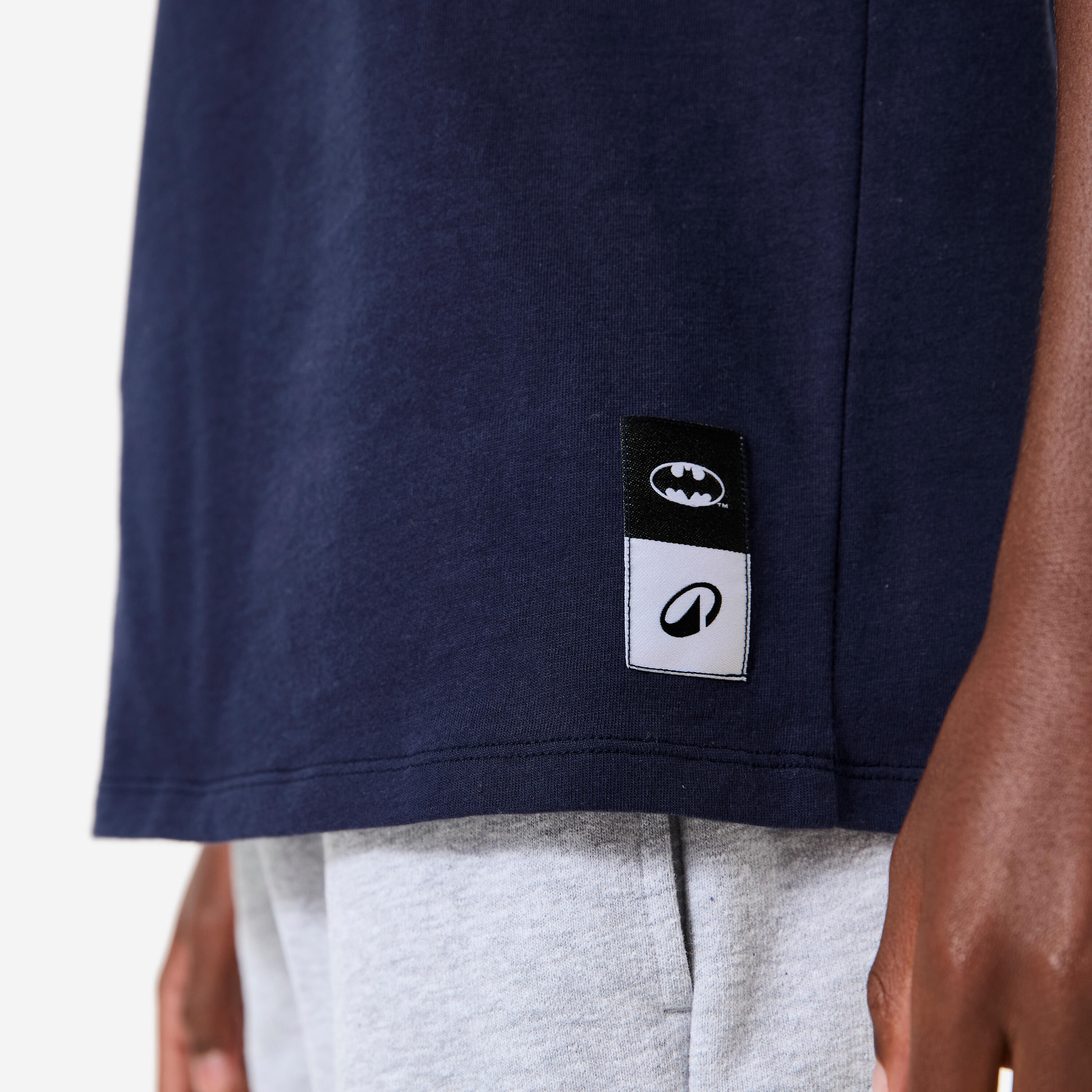 Kids' Batman T-Shirt - Dark Blue - DECATHLON