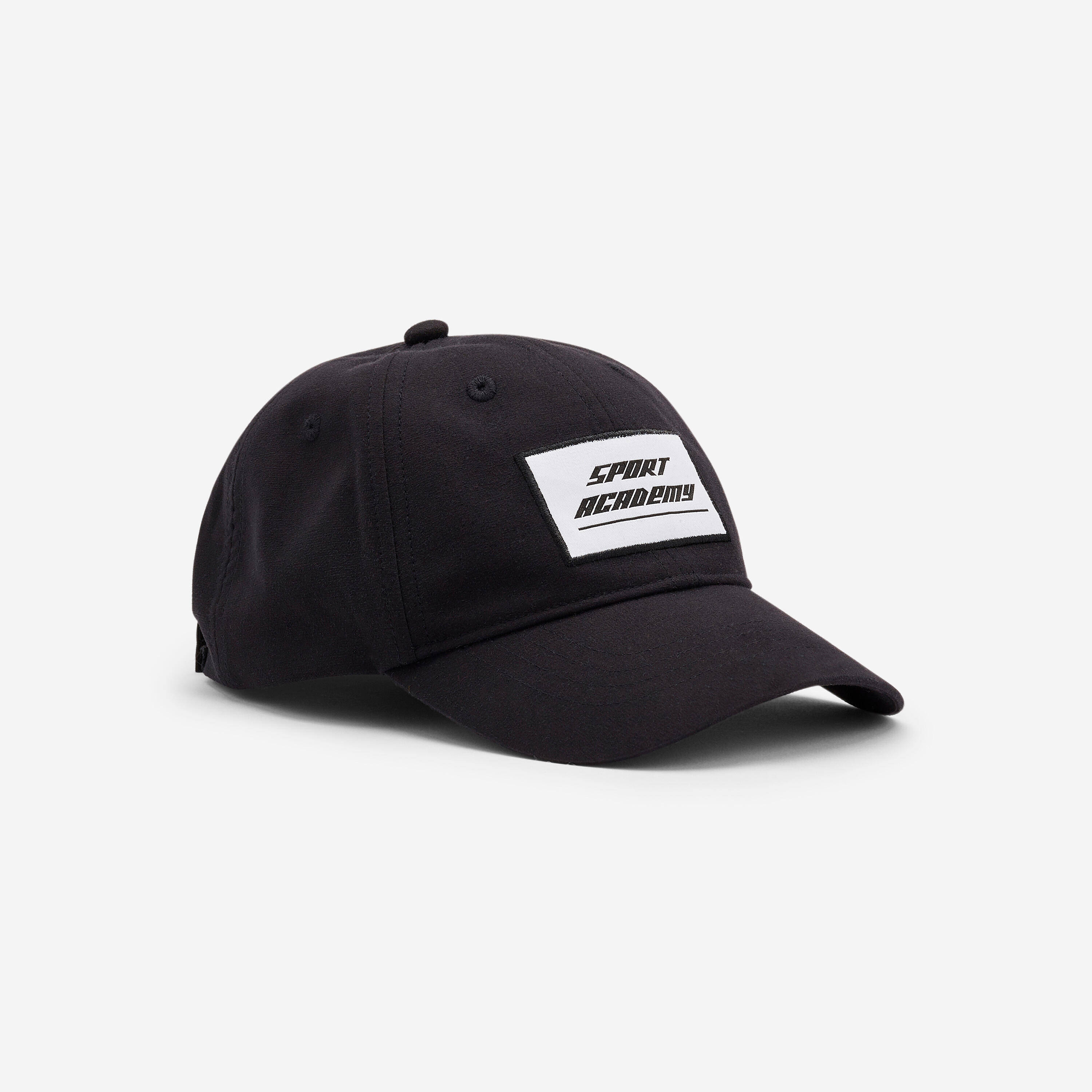 Kids' Unisex Adjustable Breathable Cap - Black -  1
