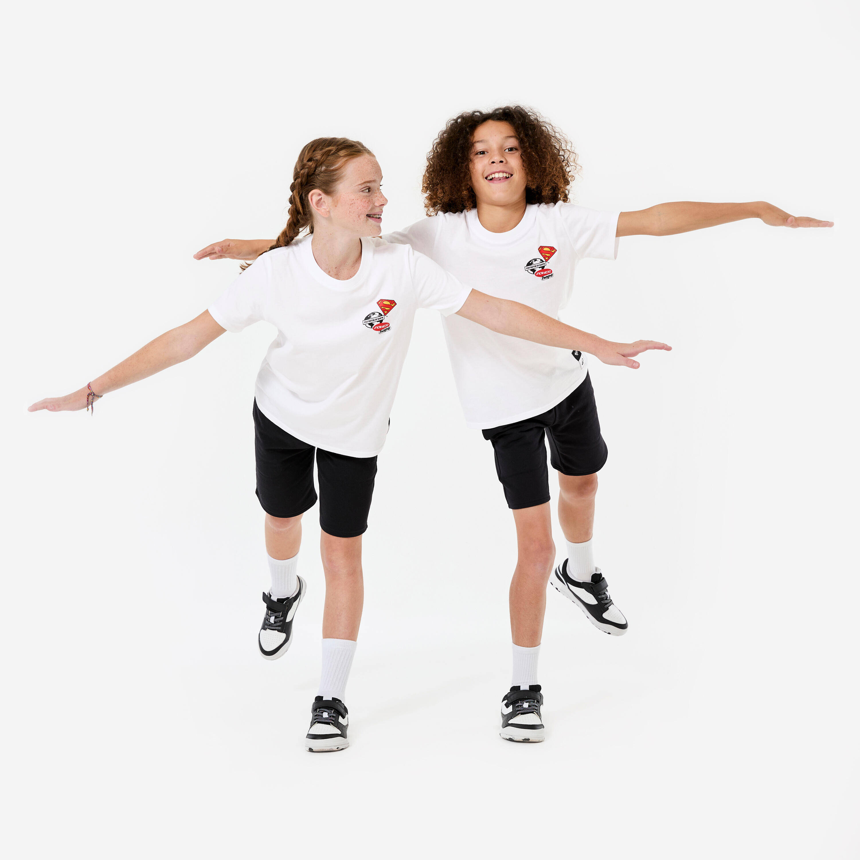 Kids' Superman T-Shirt - White -  2