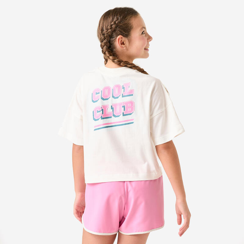 Lány póló, pamut, oversize