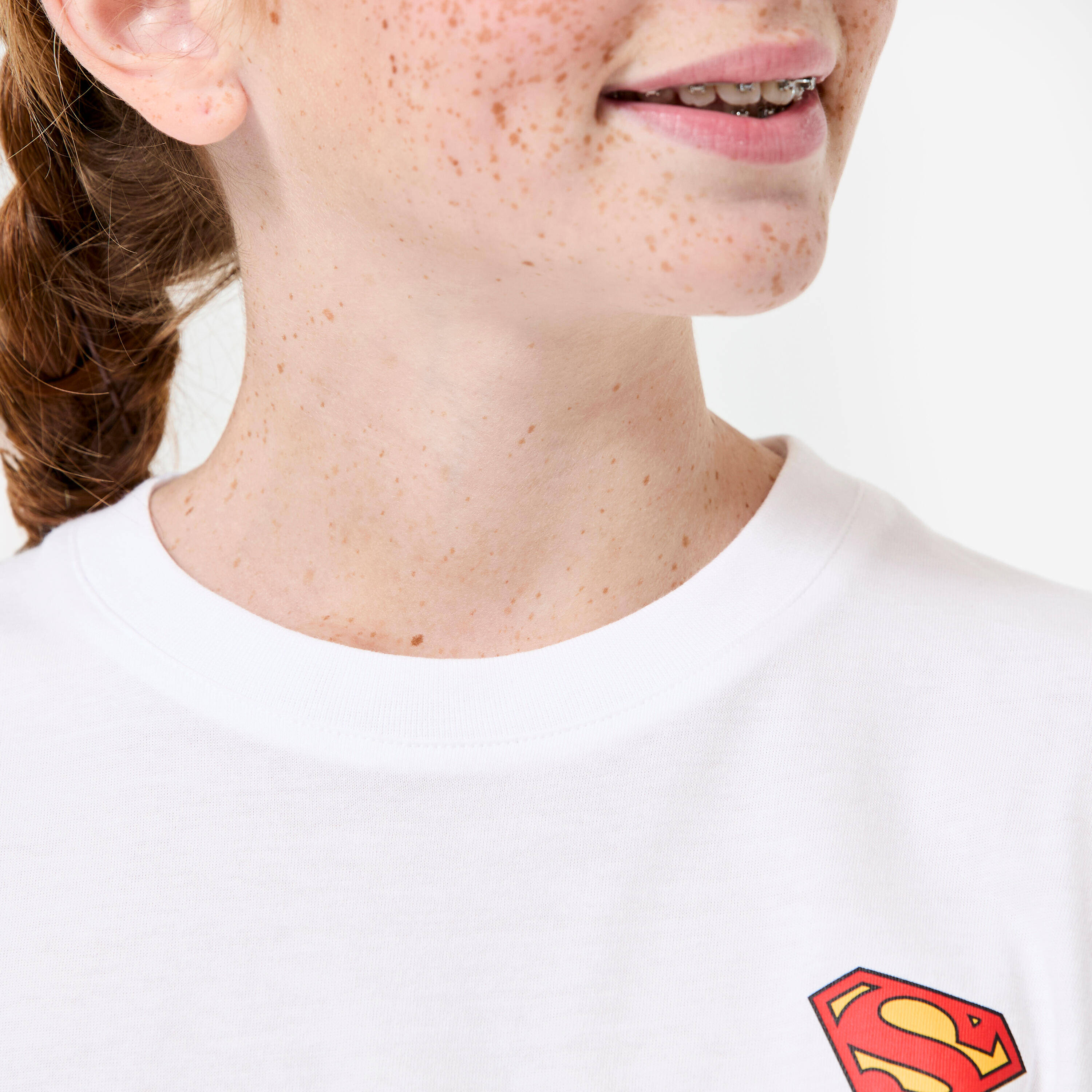 Kids' Superman T-Shirt - White -  5