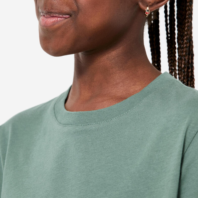 Tricou bumbac Educație fizică Essentiel Alb Copii 