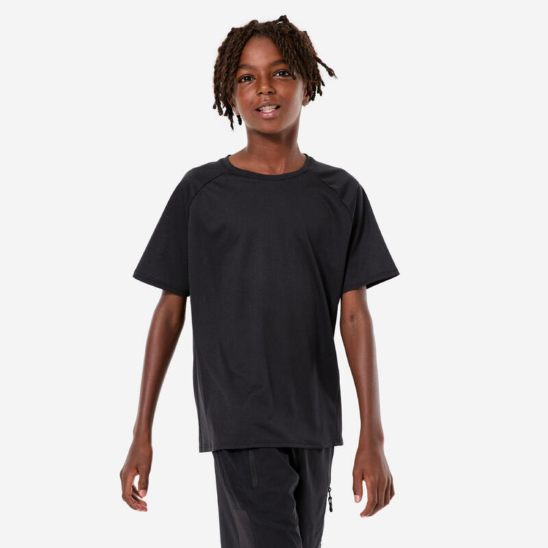 Tricou copii sintetic, negru