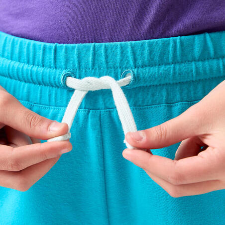 Шорти спортивні для дівчат бірюзові