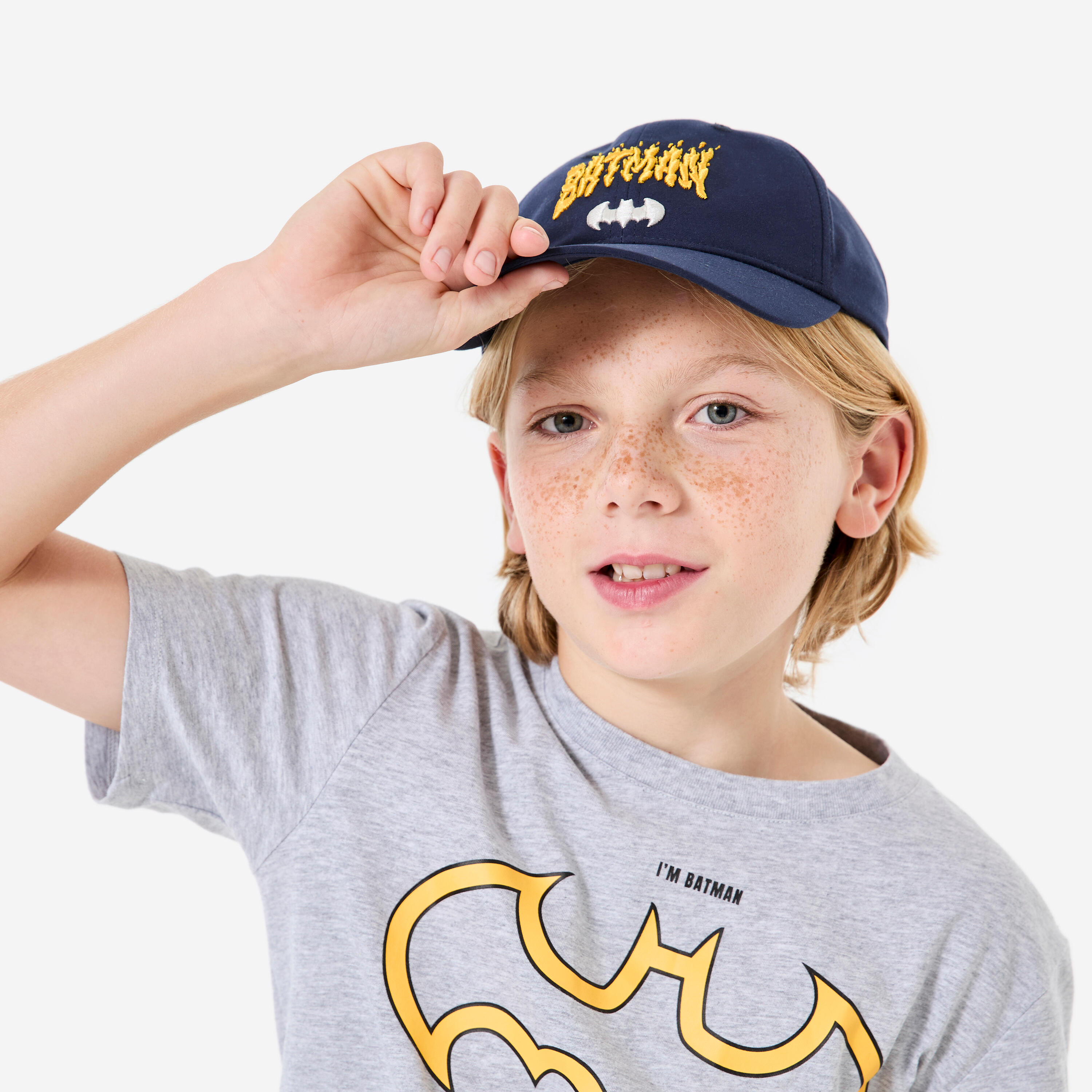 Boné de Educação Física Criança Batman Azul-Escuro 8/8