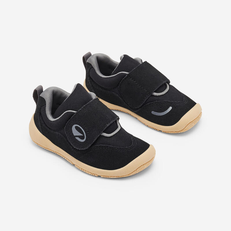 Încălțăminte Barefoot cu bandă cu arici rezistentă bebeluși Crawler Hybrid Negru