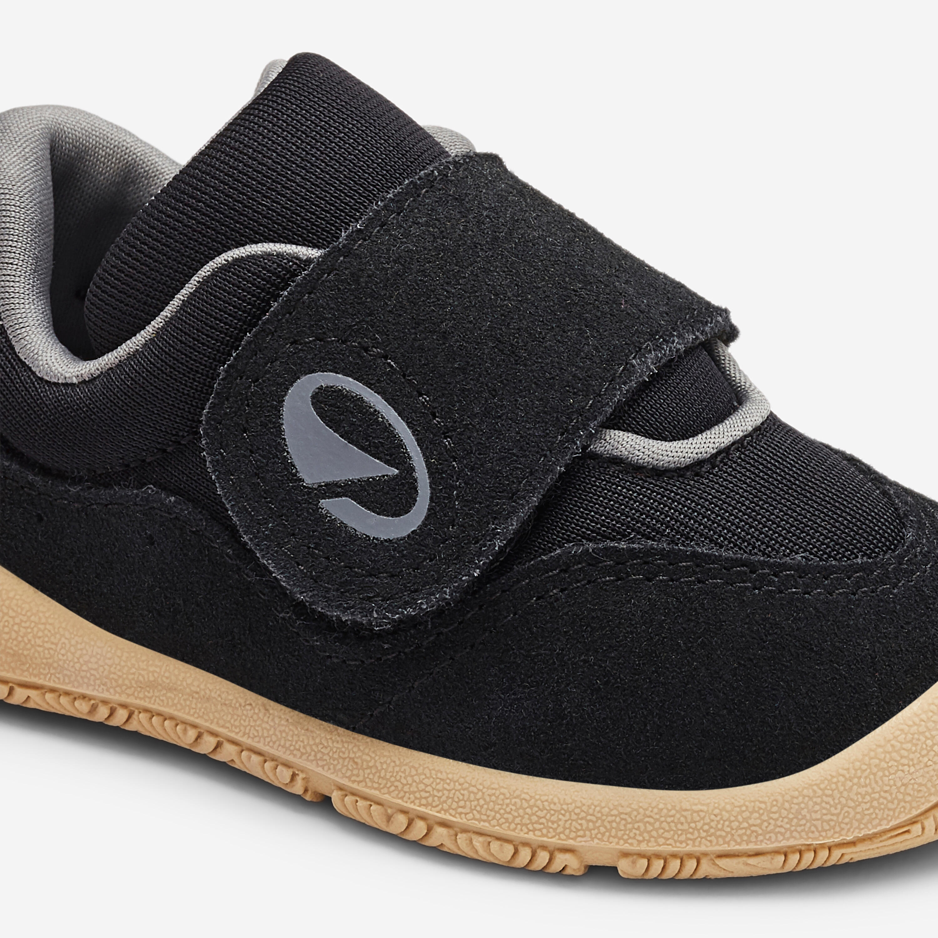Chaussures Barefoot pour les bébés, noirs et beiges 3/5