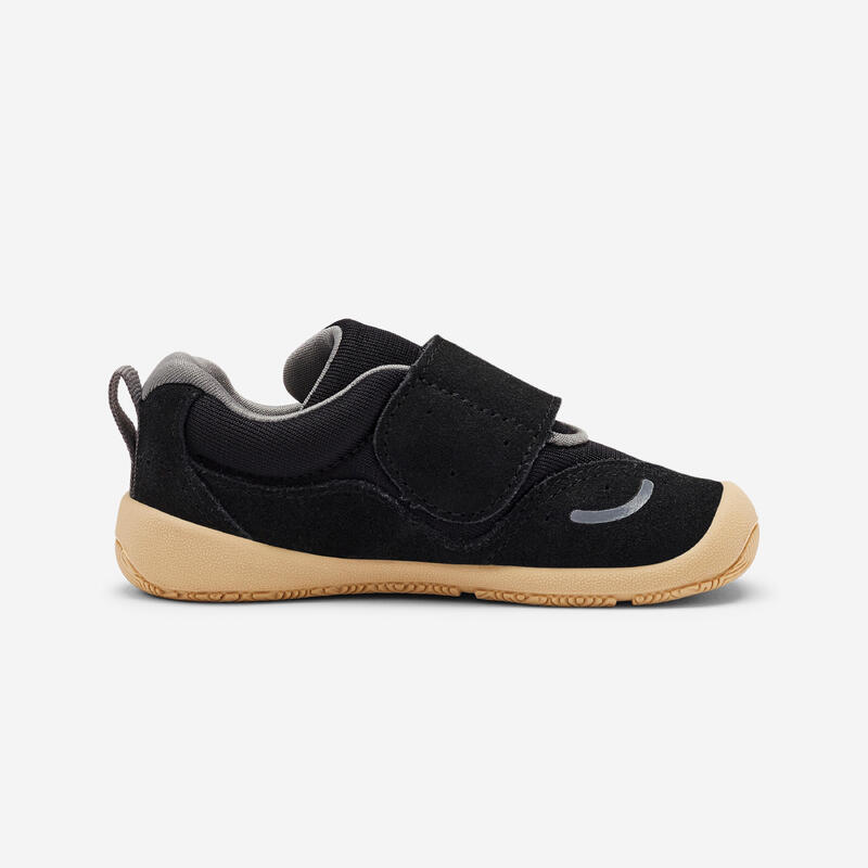Încălțăminte Barefoot cu bandă cu arici rezistentă bebeluși Crawler Hybrid Negru