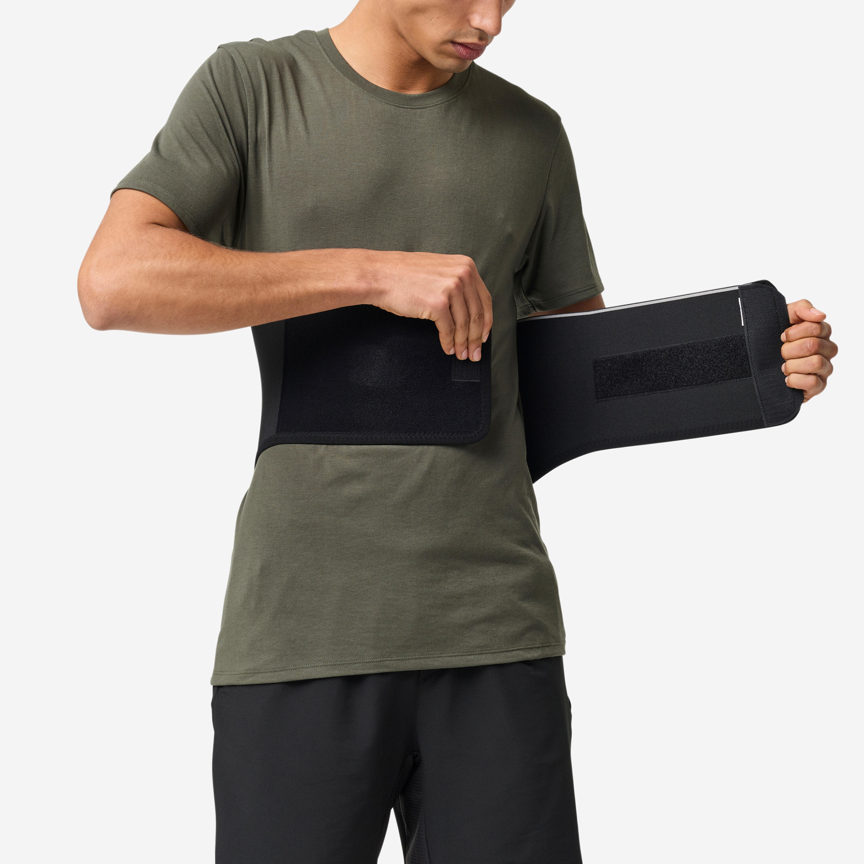 Level 3 out of 5 lumbar support belt 500 - Central Lower Back Support
