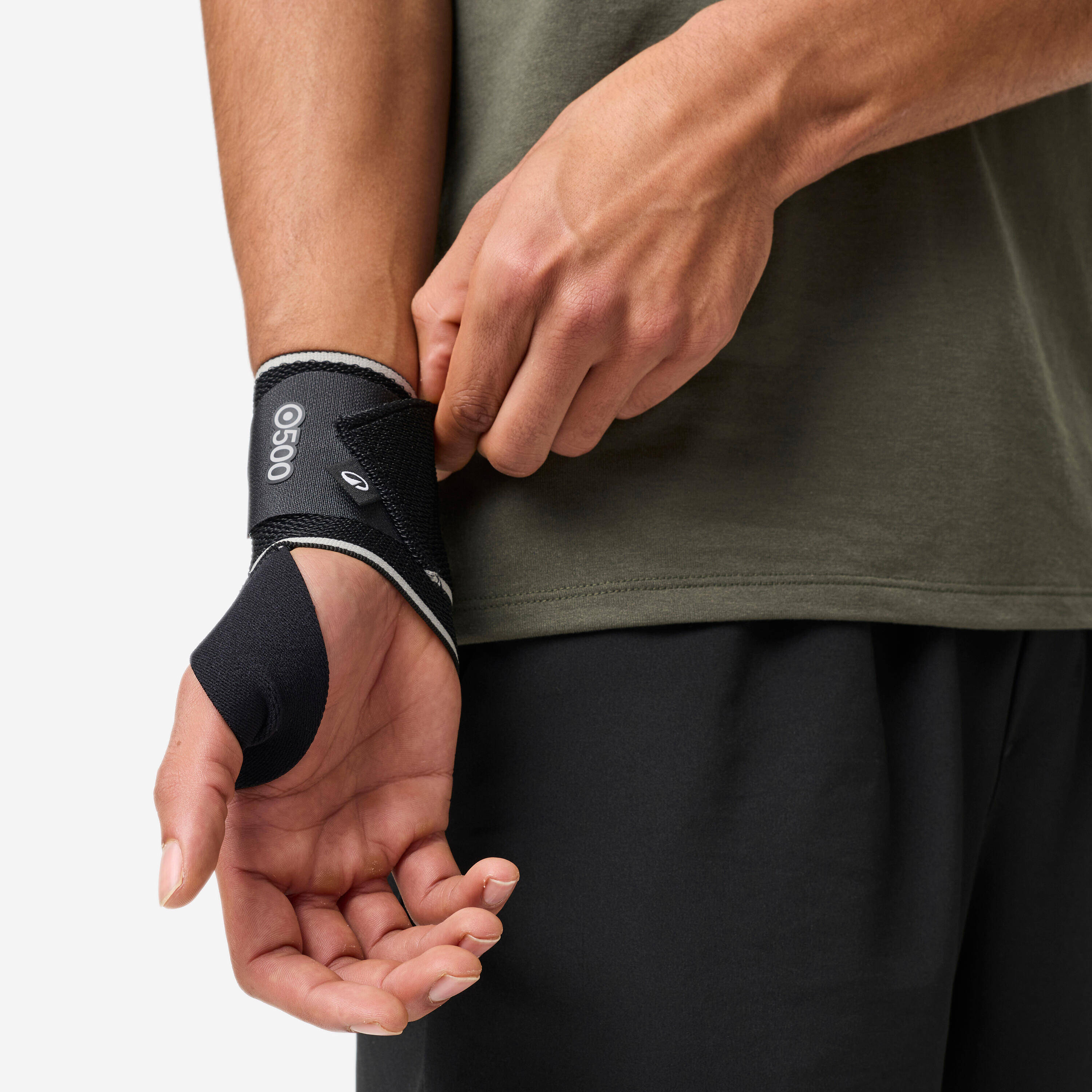 Level 3 right or left wrist support 500 - Smoked Black -  4