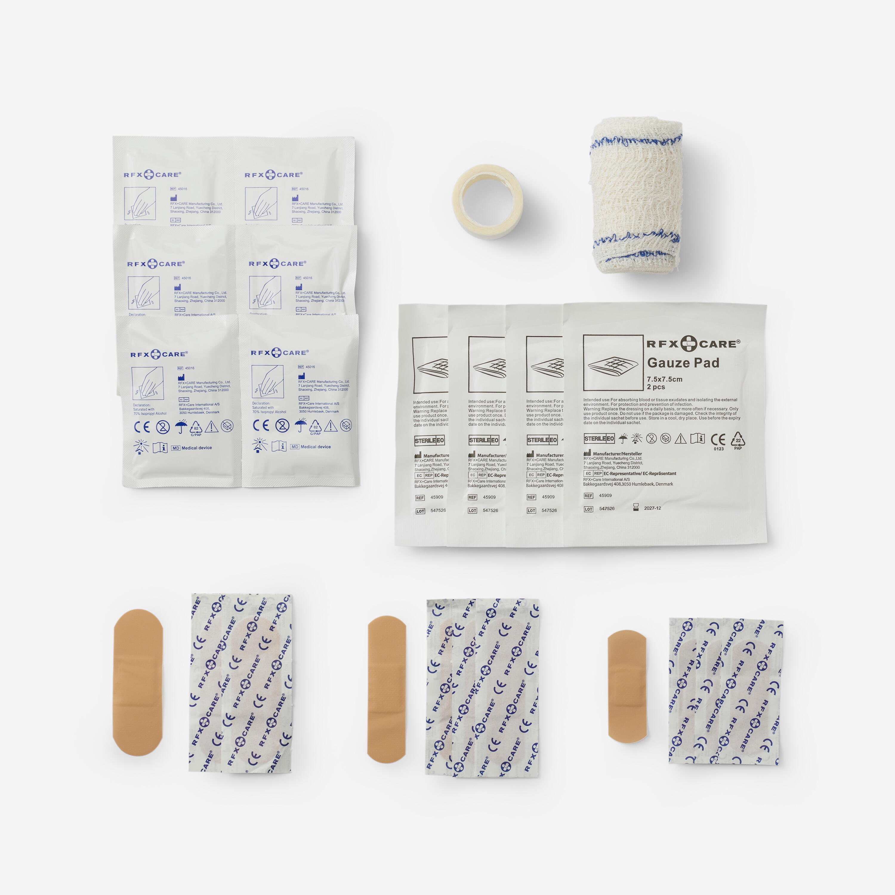 Kit de recambio para botiquín primeros auxilios 24 piezas Forclaz 3/3
