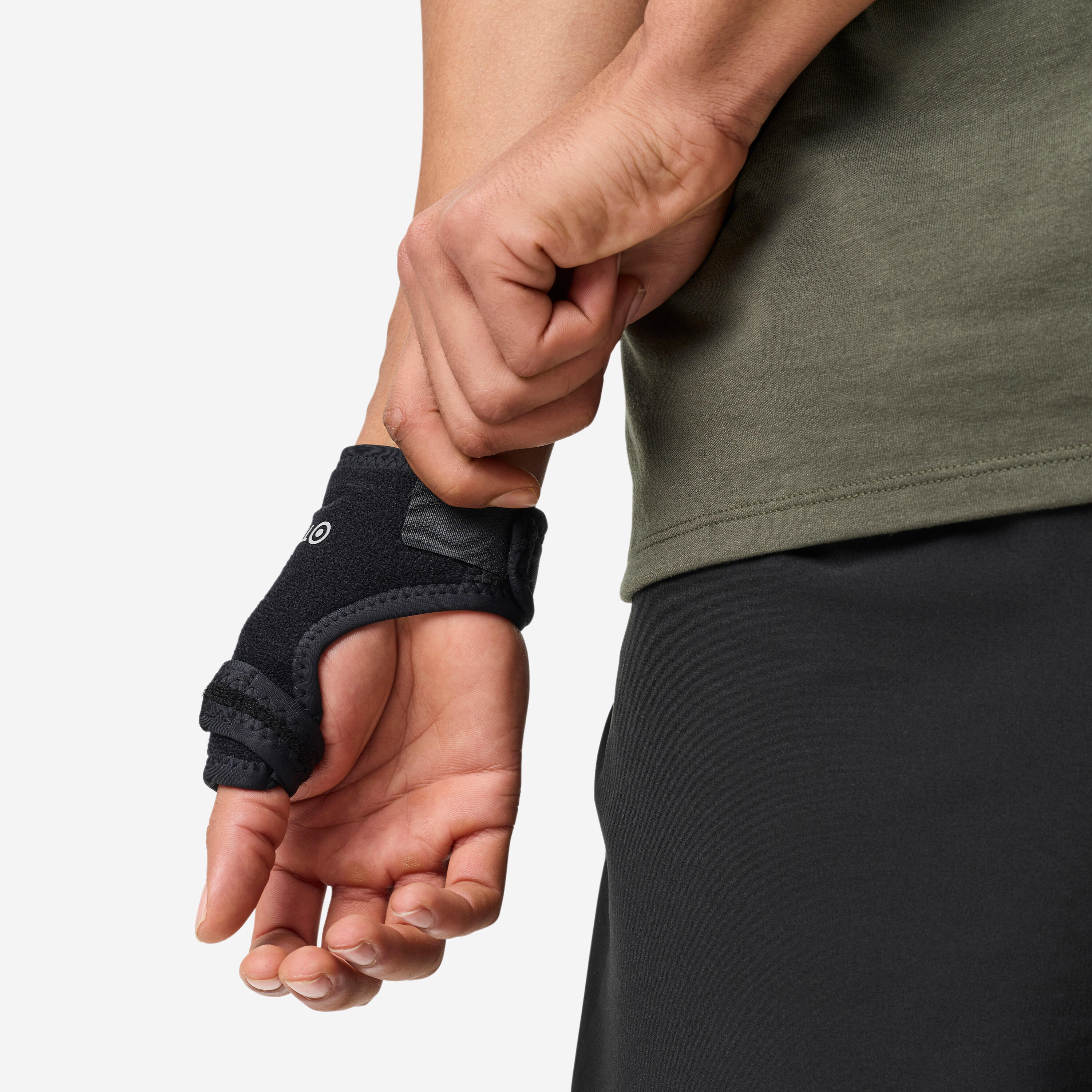 Left or right thumb Support Strap - Smoked Black