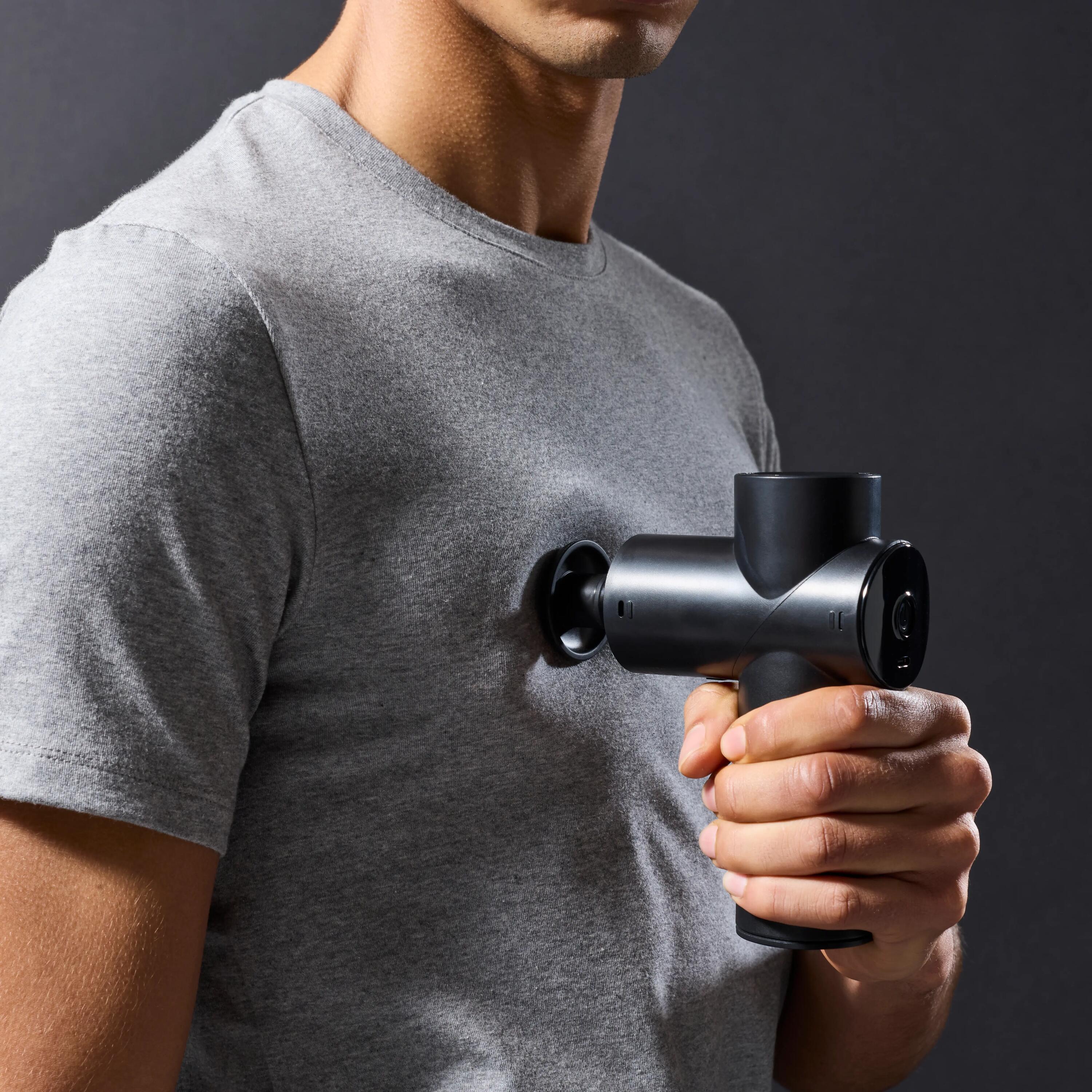 Minipistolet do masażu 4 nasadki 12/28