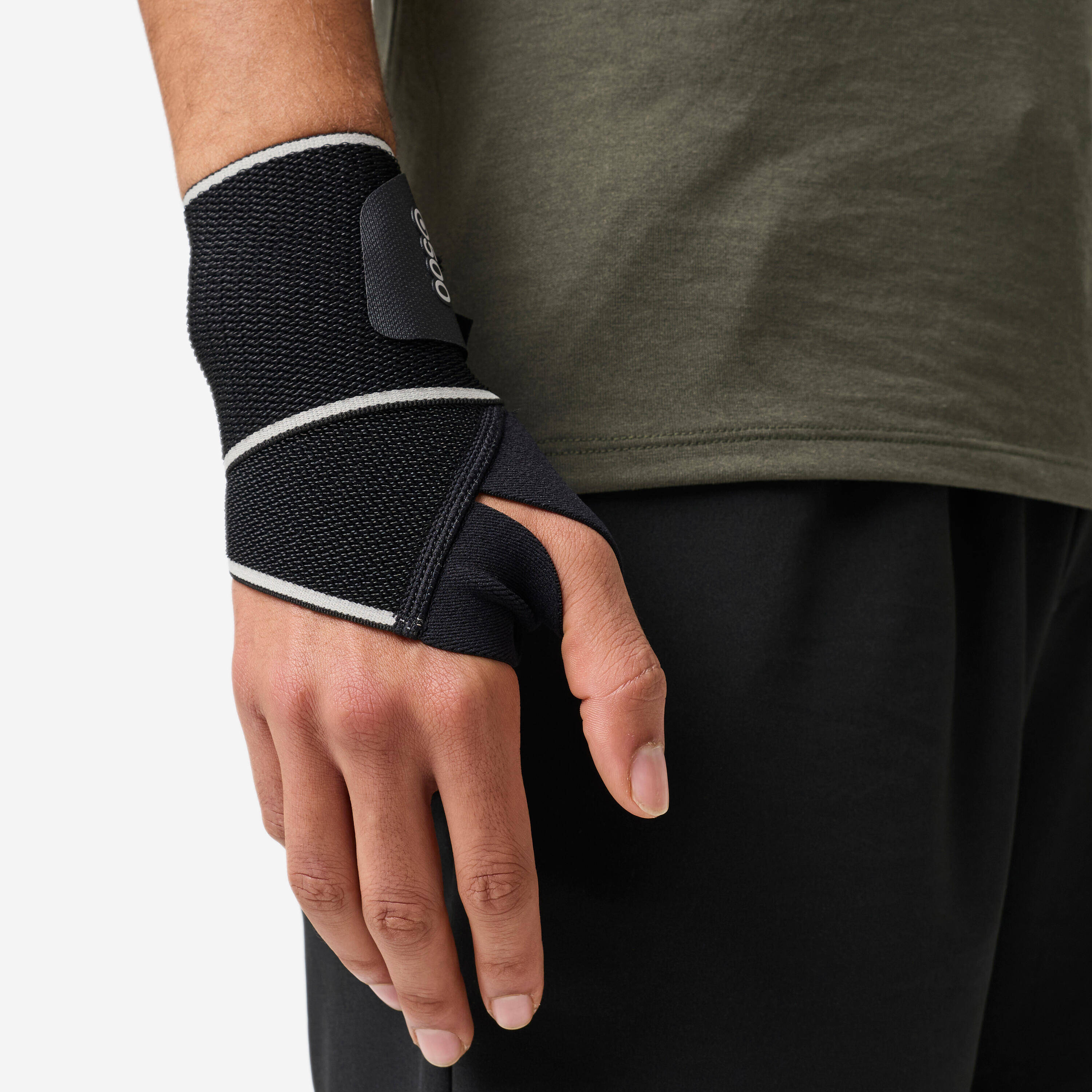 Level 3 right or left wrist support 500 - Smoked Black -  3