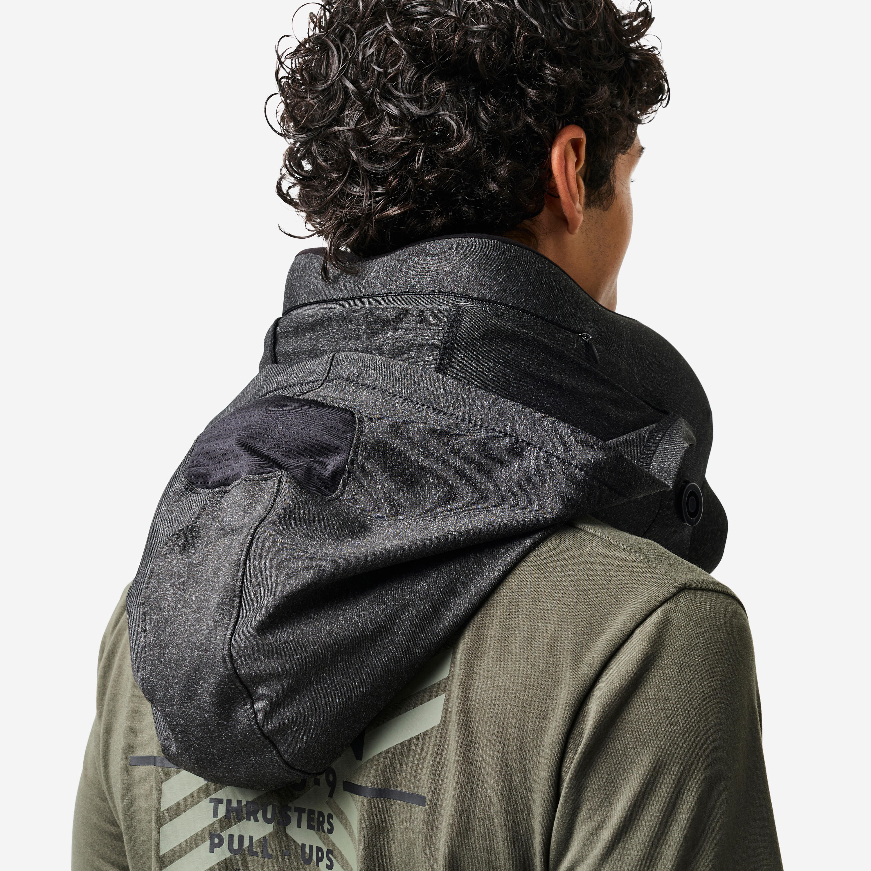 Coussin de cou gonflable et réglable 11/15