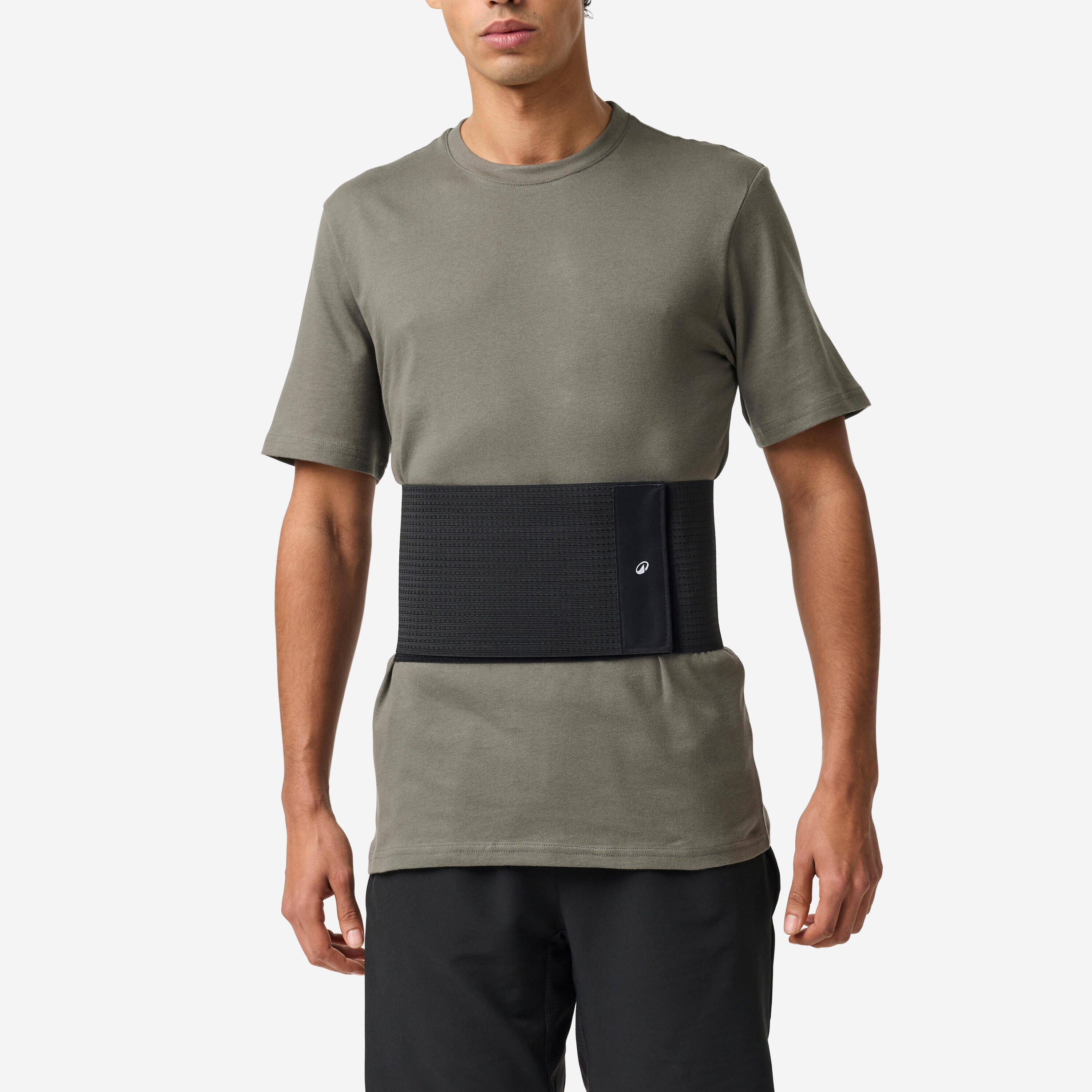 Adult Supportive Lumbar Brace P100 - Black -  2
