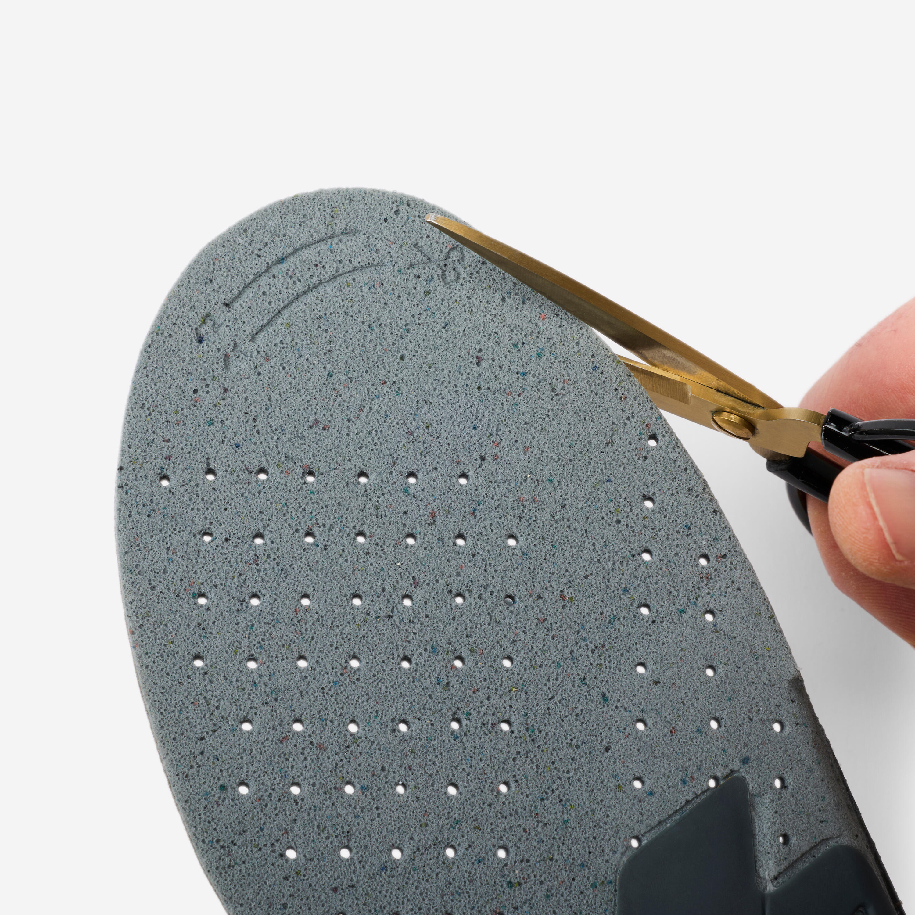 Customizable Double-Cushion Insoles 2-Pack, Sport 500 - NO BRAND