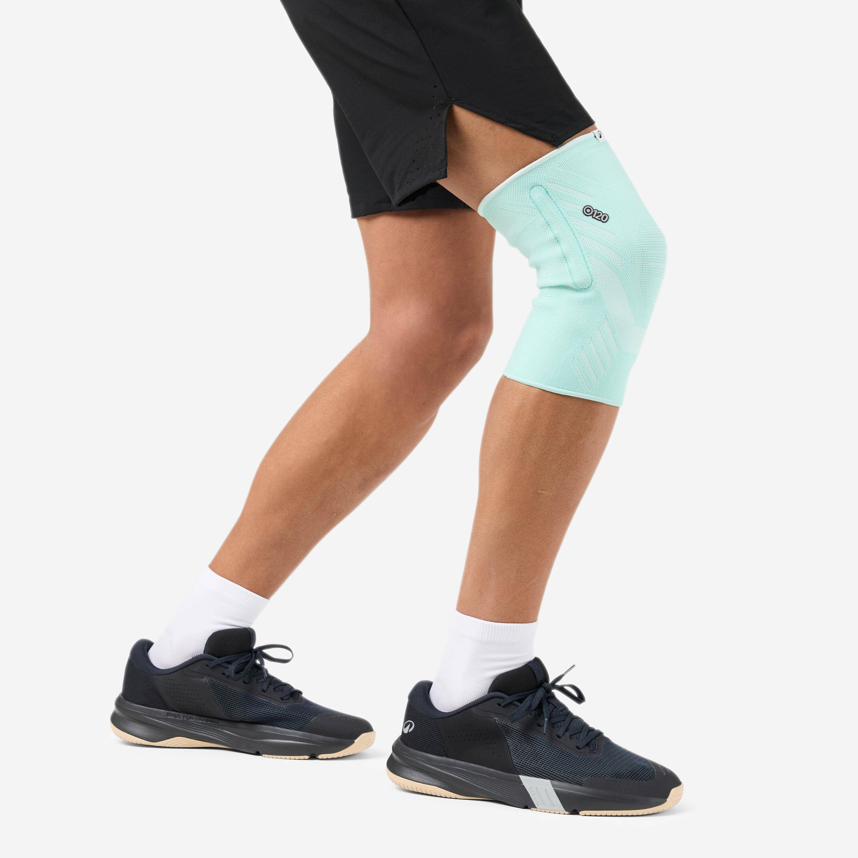 Knee Protector or Supporter Cap with Non Slip Tech, 120 - Pale Mint Green -  2