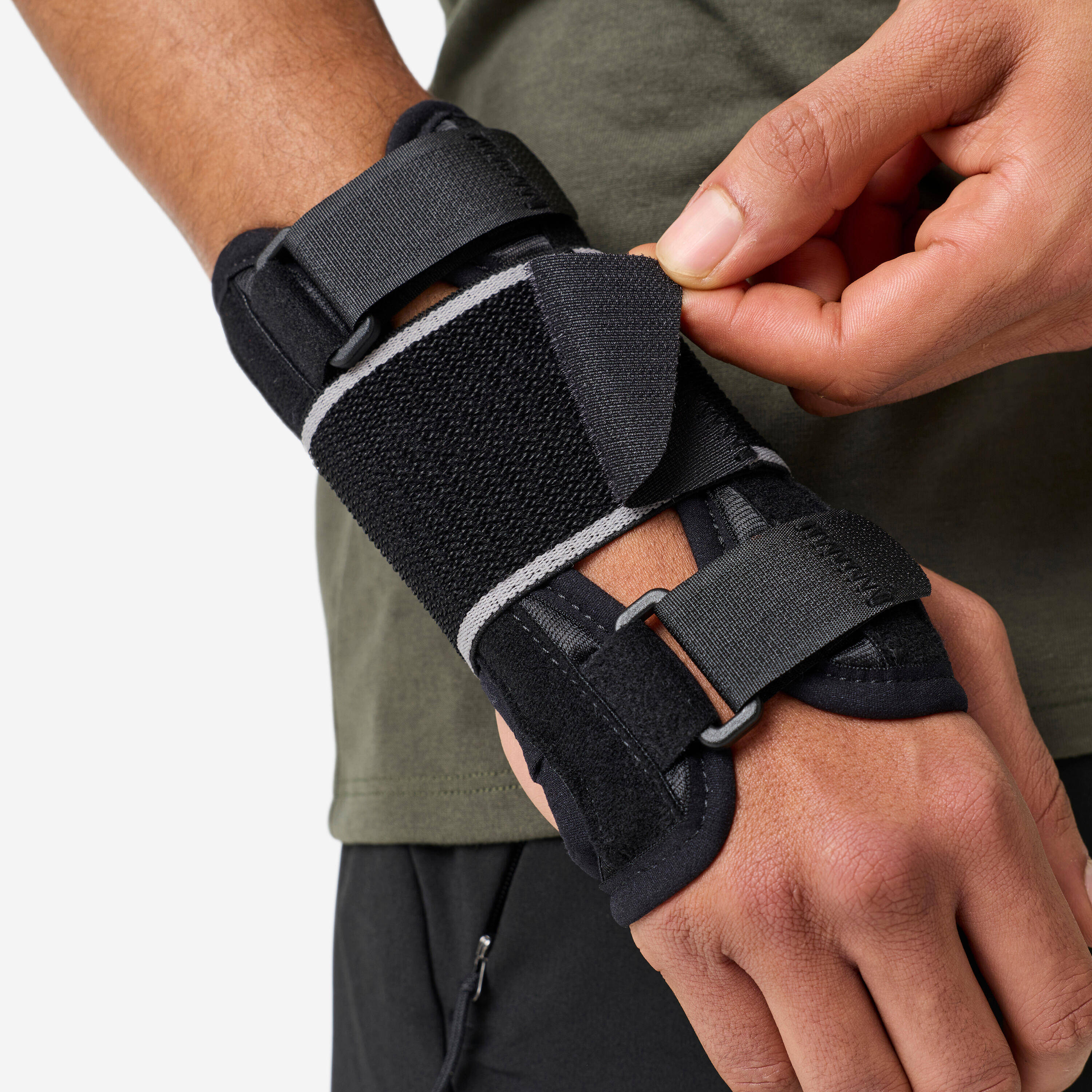 Unisex Wrist Support For Sports & Workouts High Compression - Smoked Black -  5