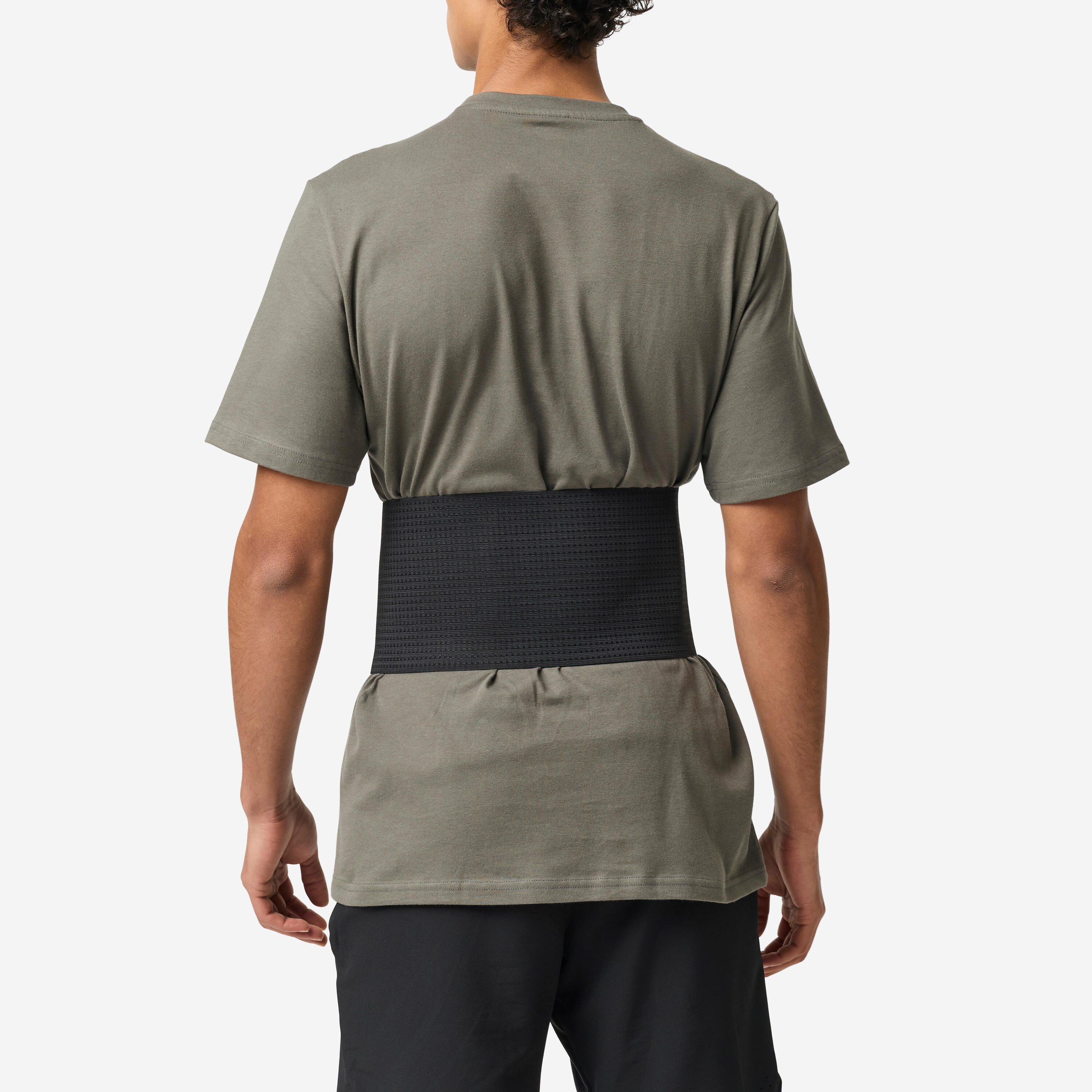 Adult Supportive Lumbar Brace P100 - Black