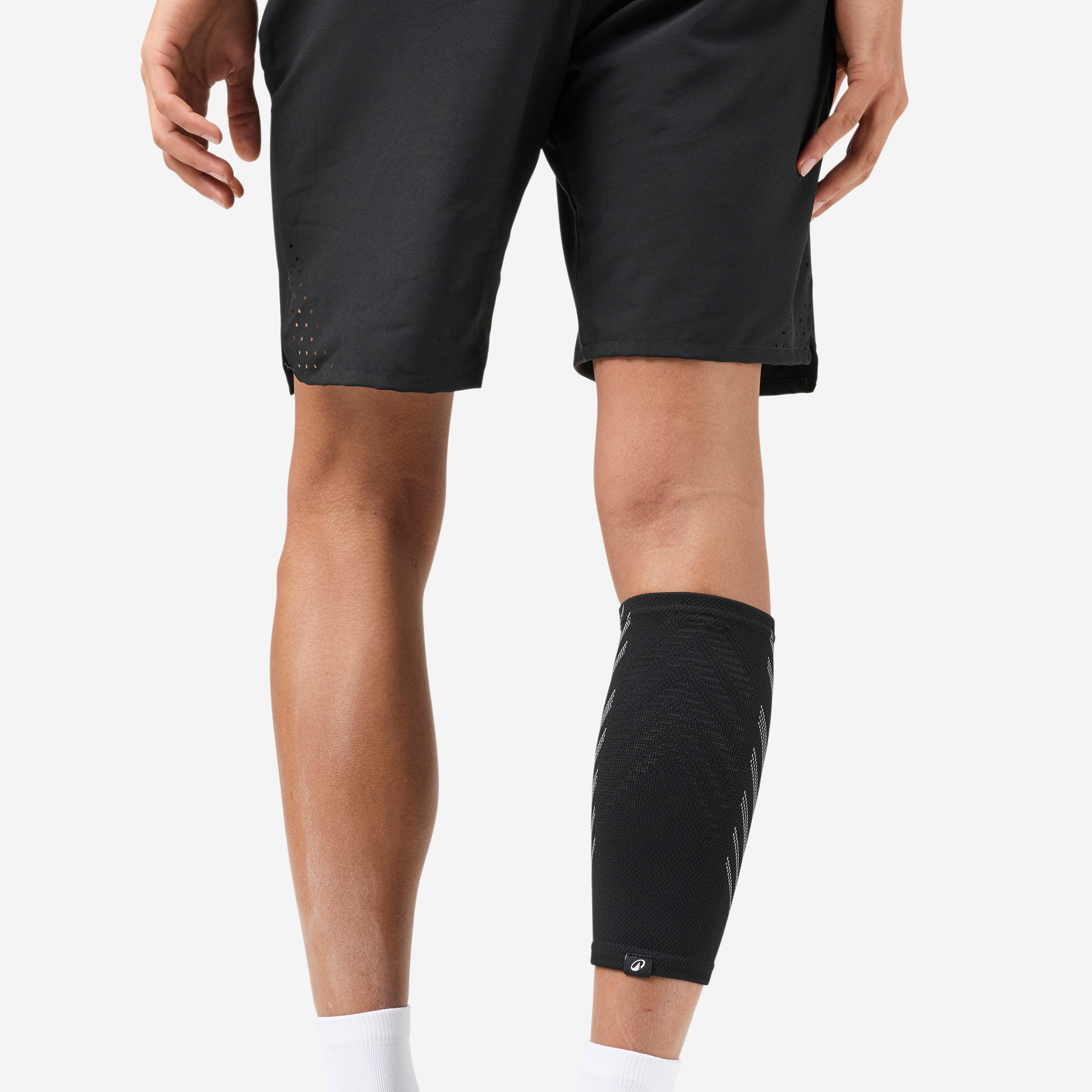 Unisex calf support - Smoked Black