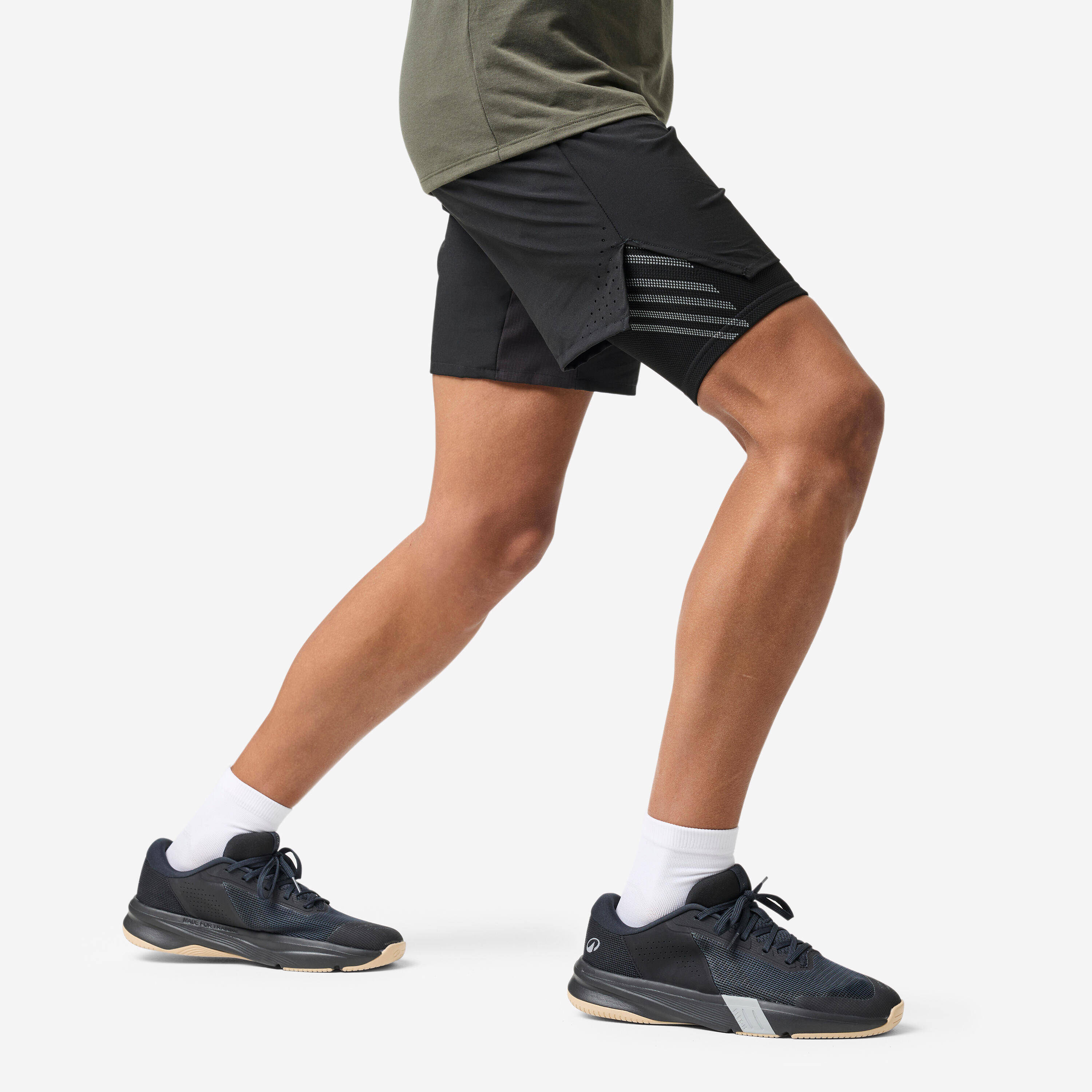 Right or left thigh Support - Smoked Black -  3