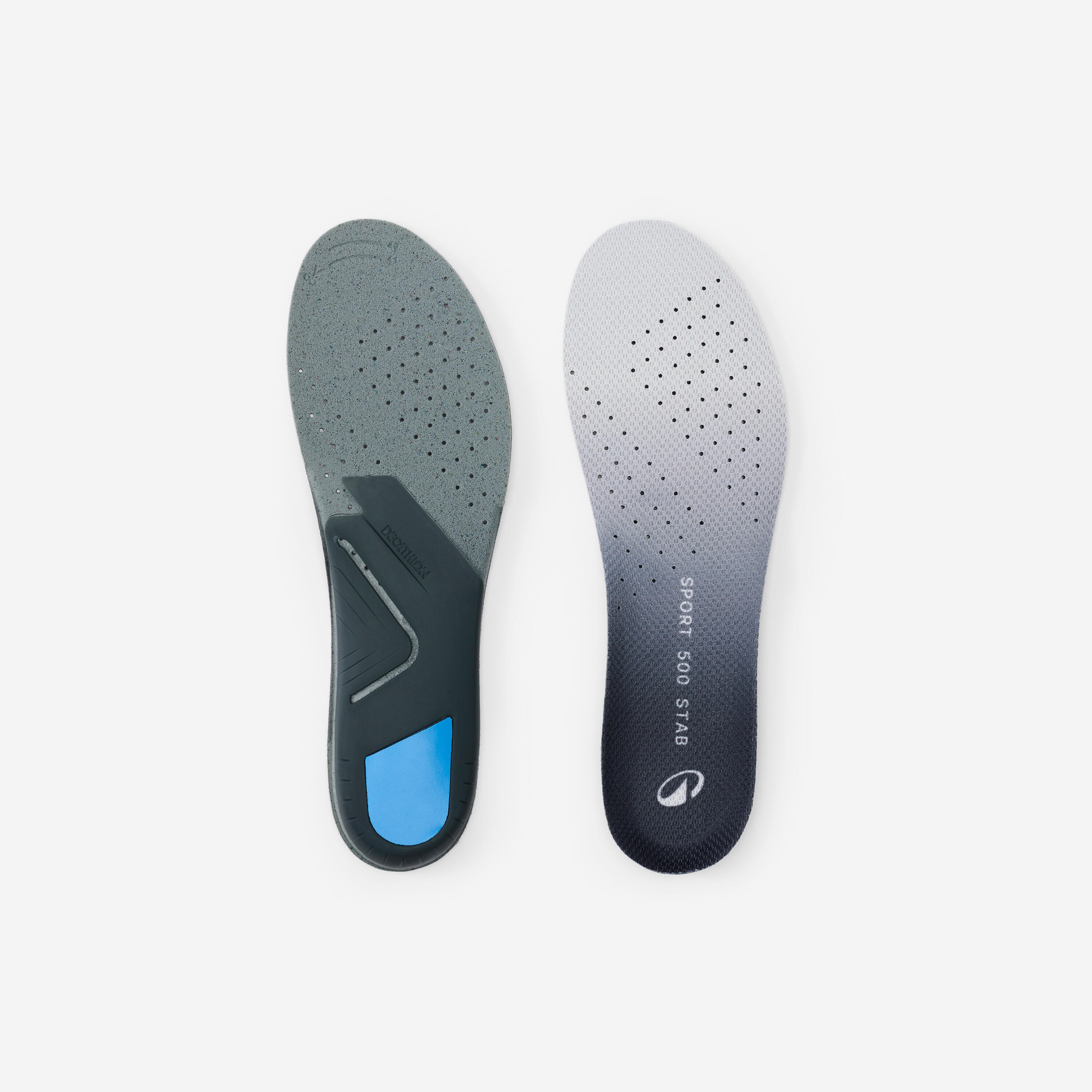 Customizable Double-Cushion Insoles 2-Pack, Sport 500 - NO BRAND