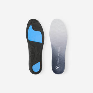Pair of customisable double-cushion insoles, Sport 100