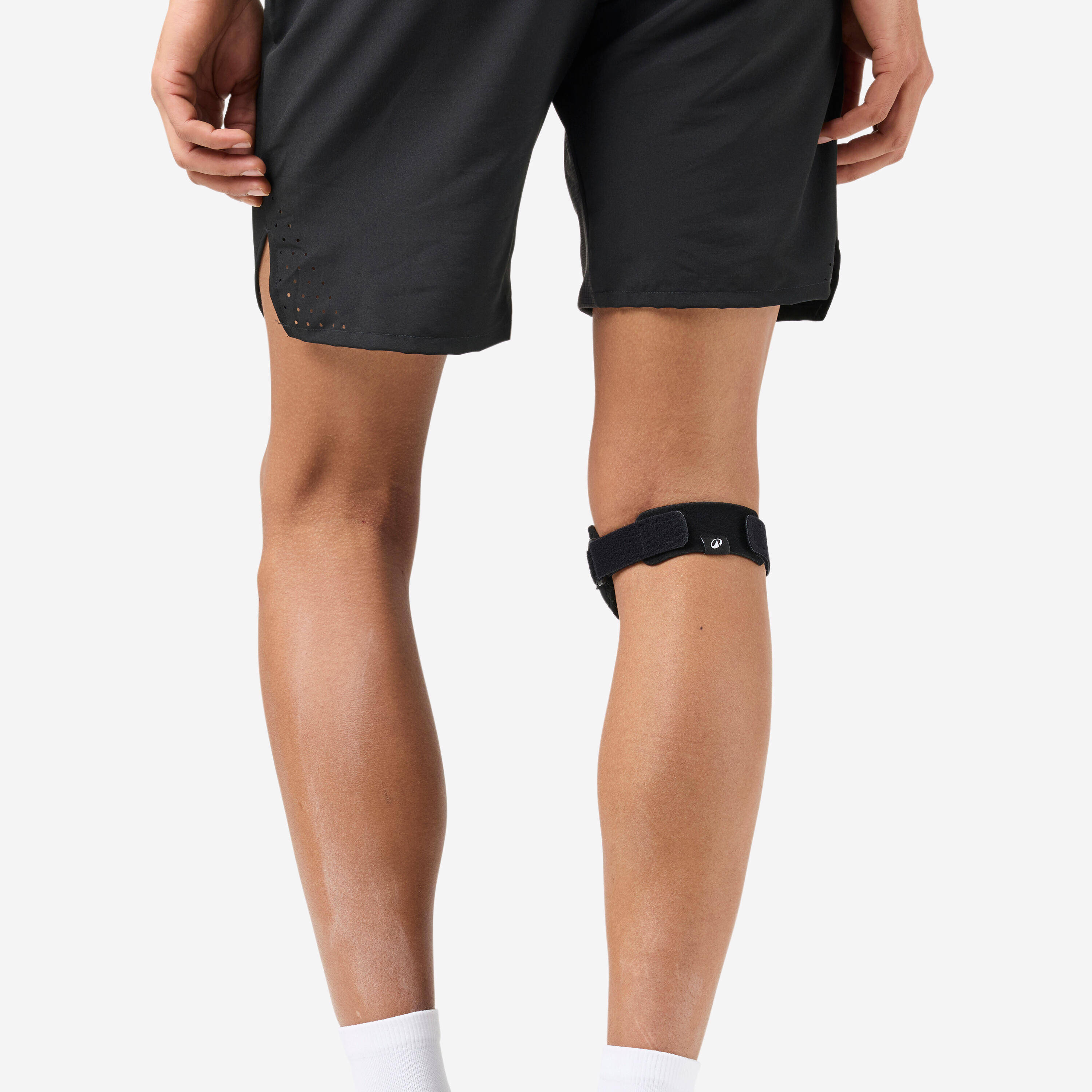 Knee Support Strap For Sports & Workout  - Smoked Black -  4