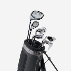 Demi-série golf 6 clubs graphite gaucher + sac