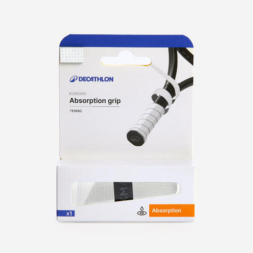 GRIP DE TENNIS ABSORB BLANC