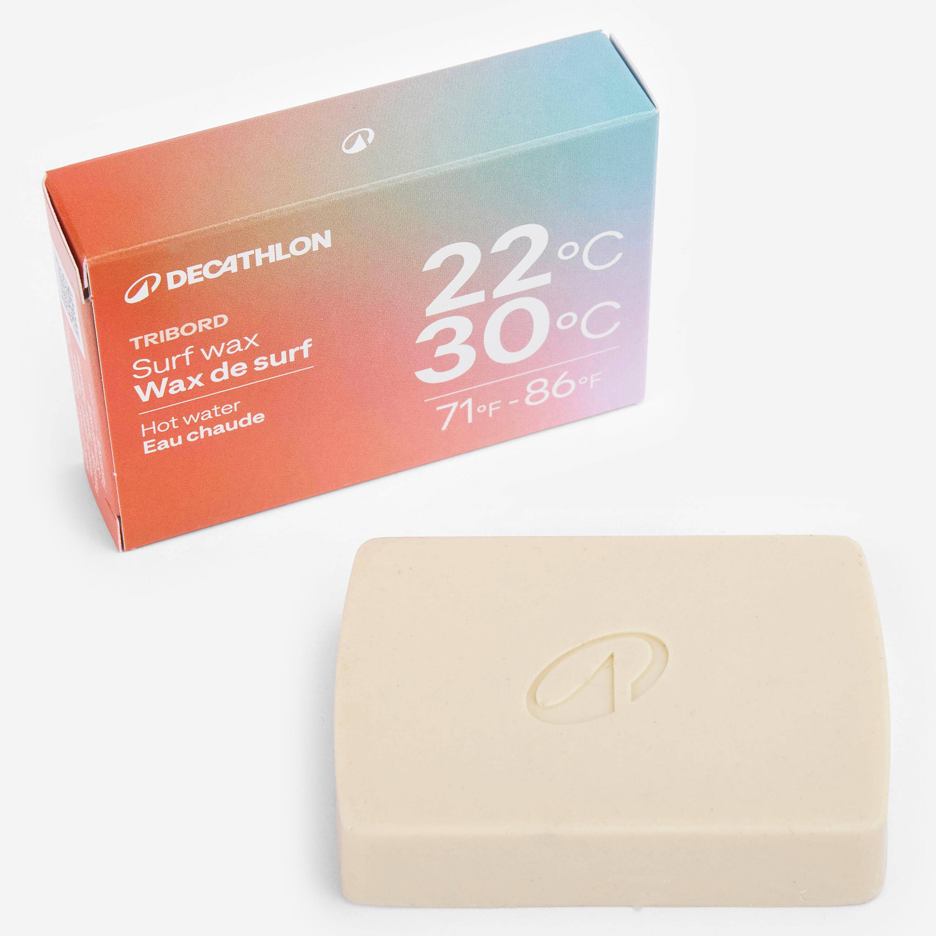 Natural surf wax for warm water from 22 to 30°C. -  3