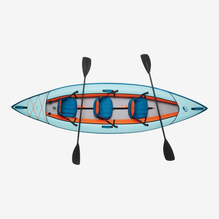 Pack canoe kayak Tribord 100 Essential for 2-3 people