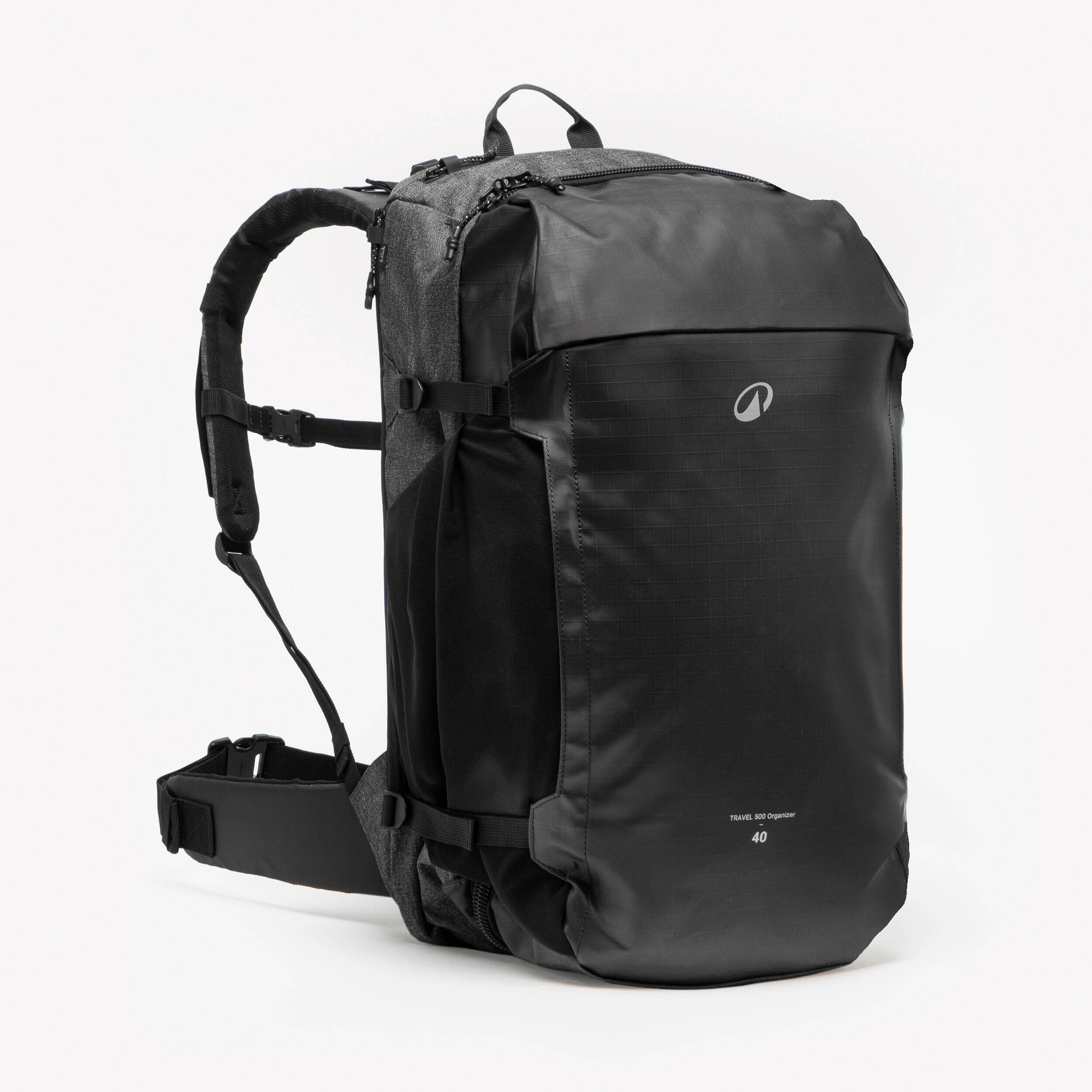 Travel Backpack 500 Oraganizer 40L Black -  3
