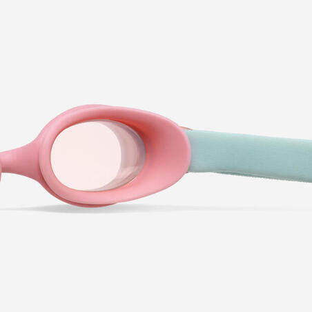 Окуляри для плавання Kuwee бірюзові/рожеві