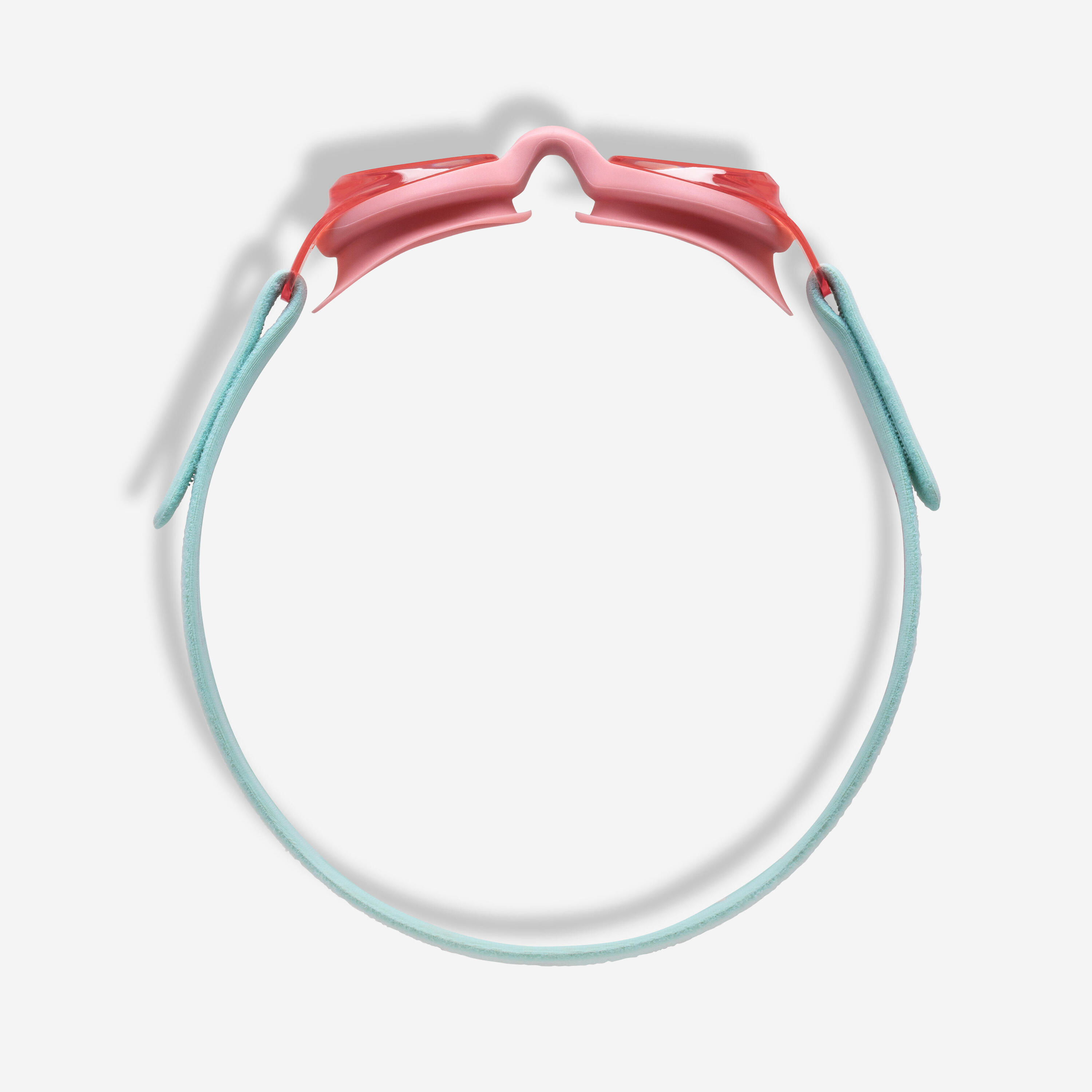 Lunettes de natation teintées rose enfant, Kuwee 7/14
