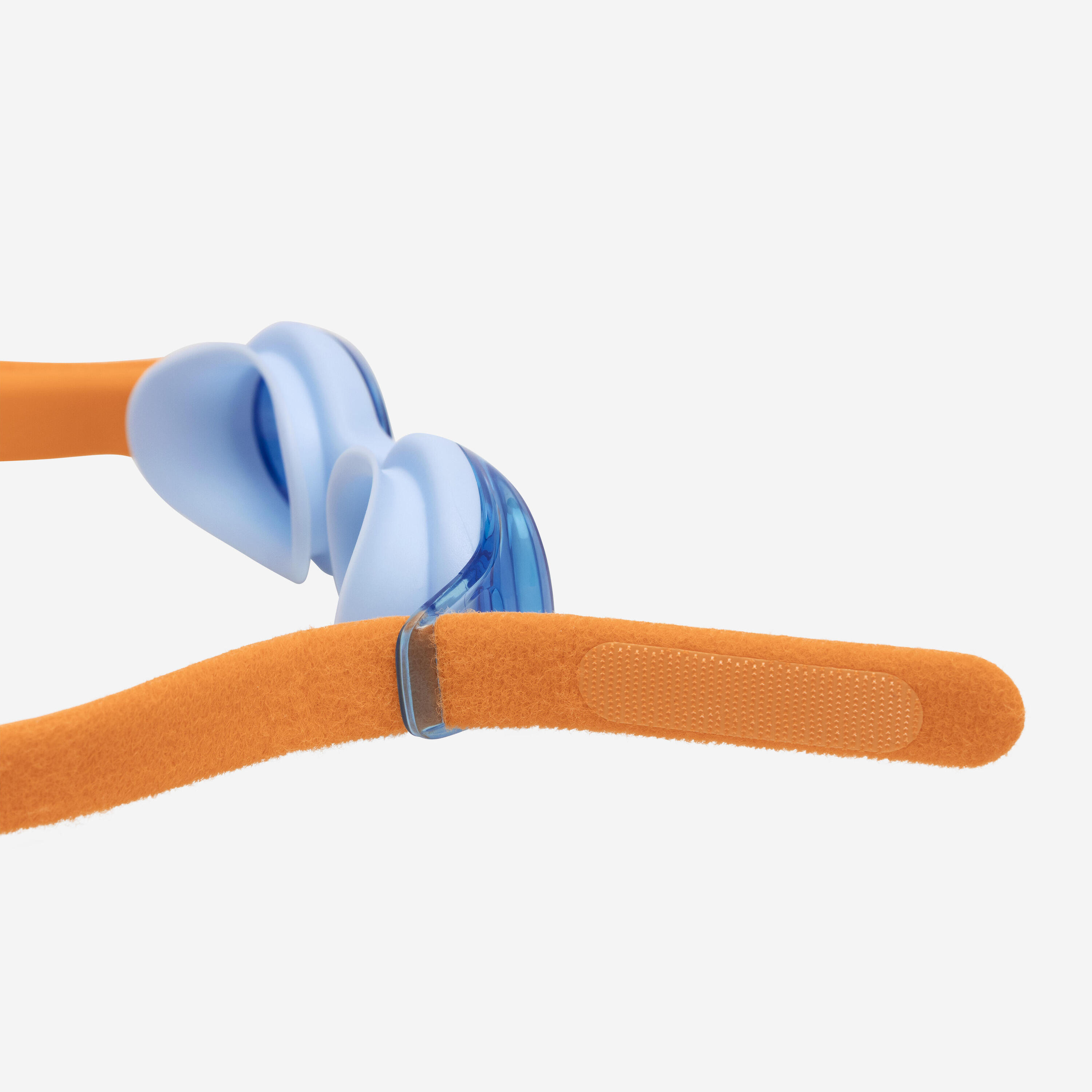 Lunettes de natation teintées bleu enfant, Kuwee 4/16