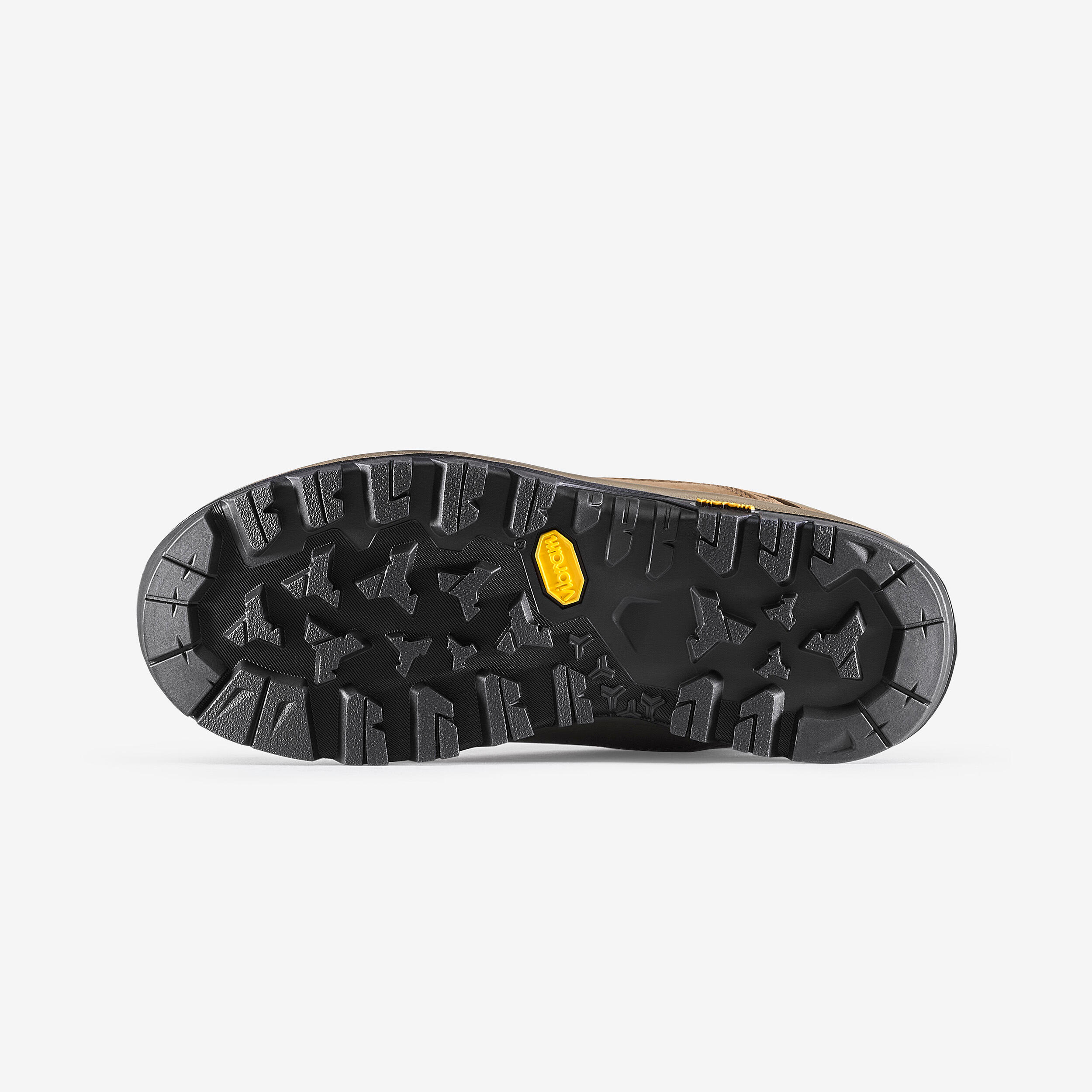 Botas montaña y trekking de piel impermeables suela Vibram Mujer Forclaz MT500 7/20