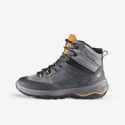 Bocanci înalți din piele Trekking MT100 Bărbați