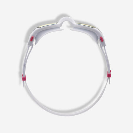 Окуляри для плавання Spirit з дзеркальними лінзами білі