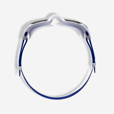 Окуляри для плавання Spirit з чорними лінзами білі/сині