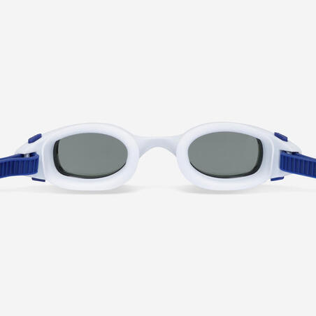 Окуляри для плавання Spirit з чорними лінзами білі/сині