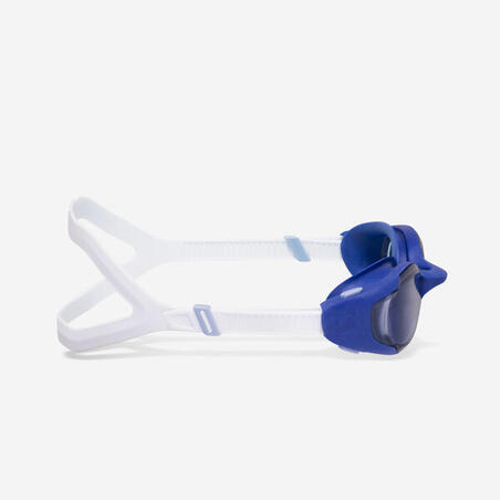 Окуляри для плавання Spirit з тонованими лінзами сині/білі