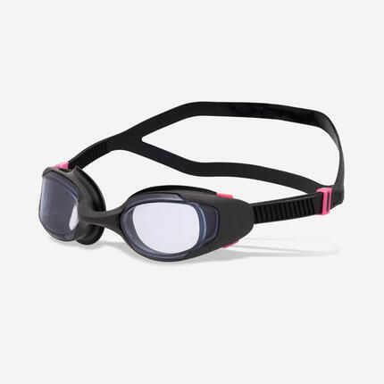 Lunettes de natation, Spirit noir teinté rose - Nouvel anti-buée